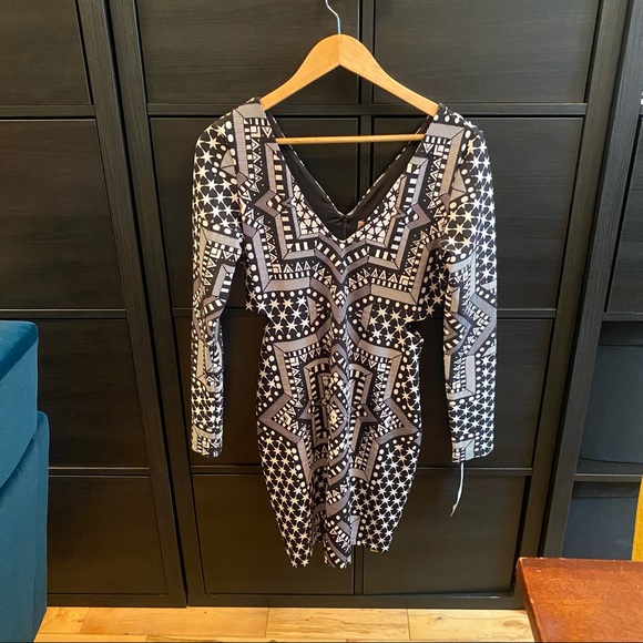 NWT MARA HOFFMAN  Cut Out Dress in Star Jacquard - Picture 9 of 11